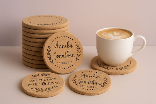 Cork Coaster set of 4