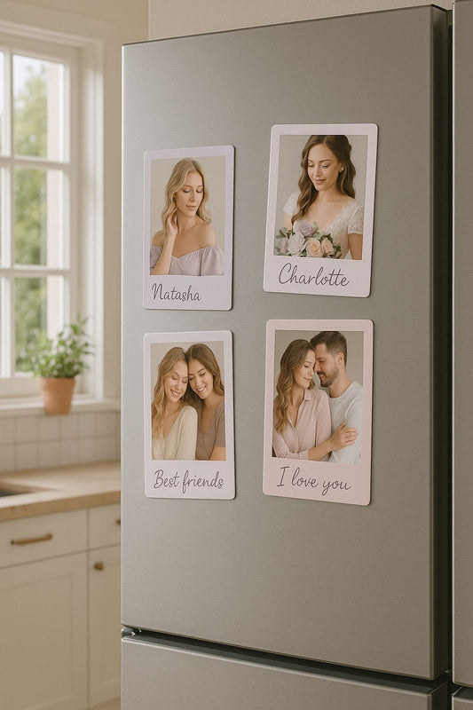 Custom Photo Refrigerator Magnets set of 3