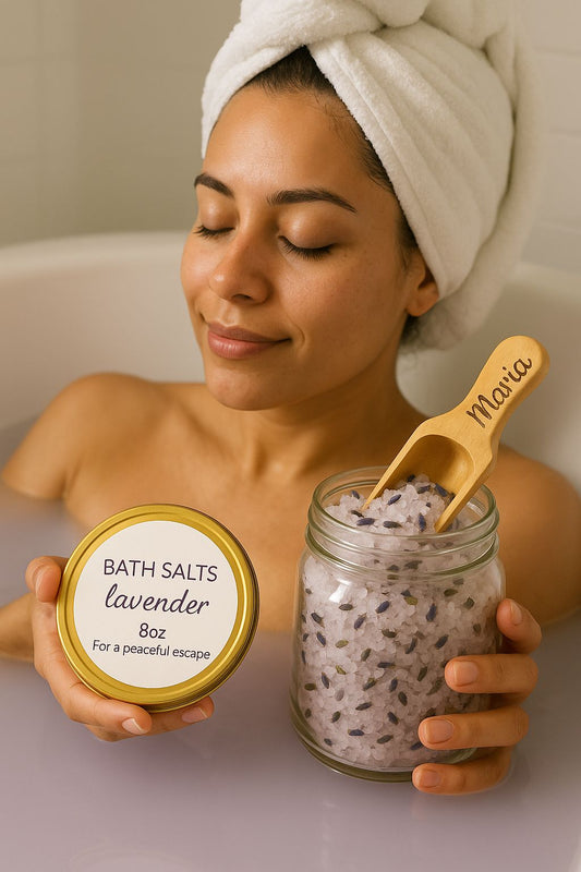 Bath salts Lavender